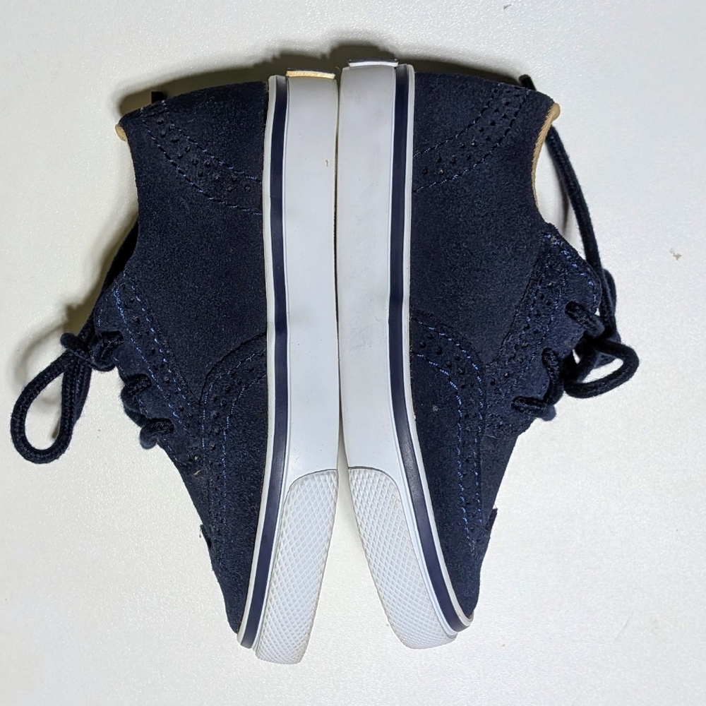Janie & Jack Suede Wingtip Sneaker - Picture 4 of 9